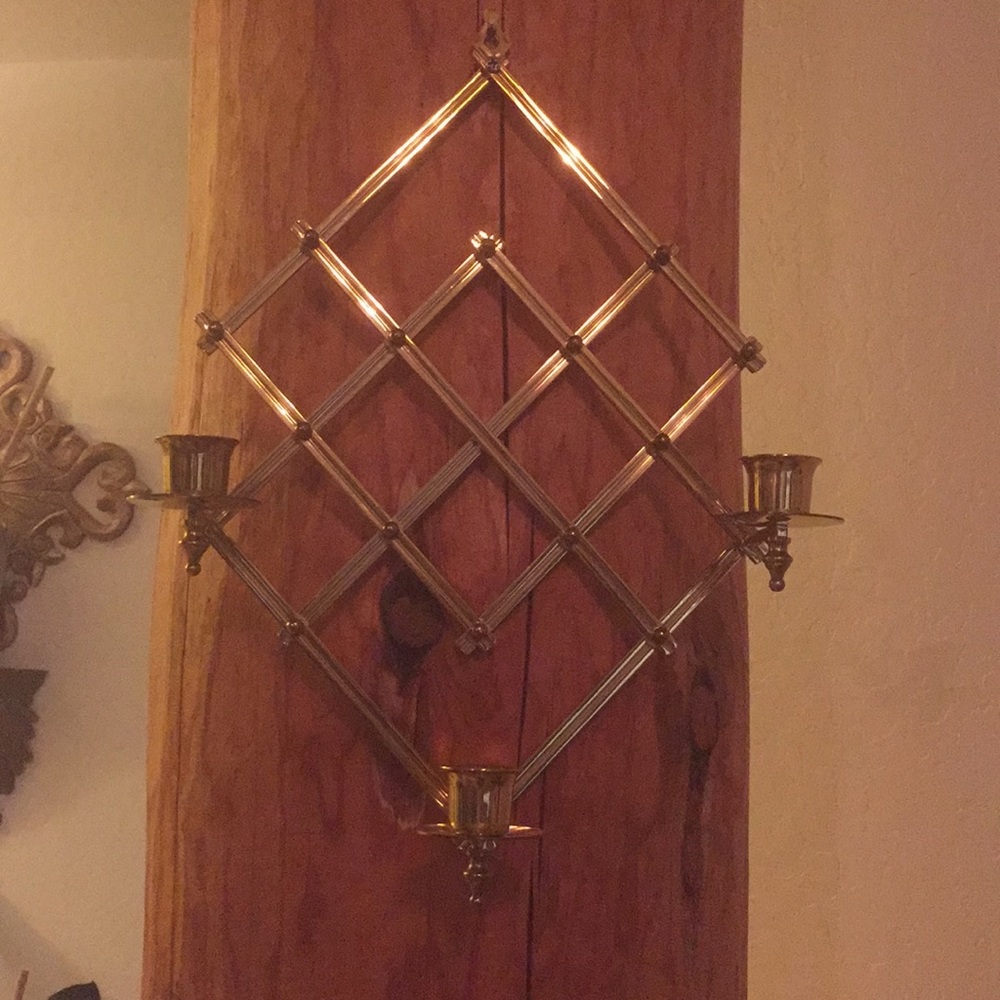 🌺SOLD🌺Decorative hanging candle holder